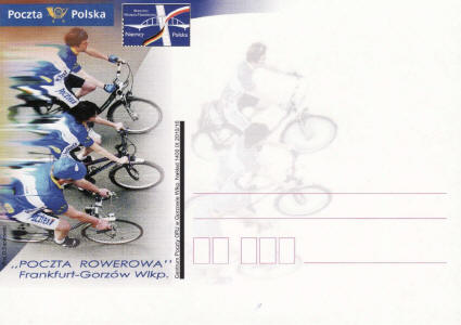 Poczta rowerowa Frankfurt - Gorzów Wlkp.