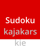 Sudoku kajakarskie